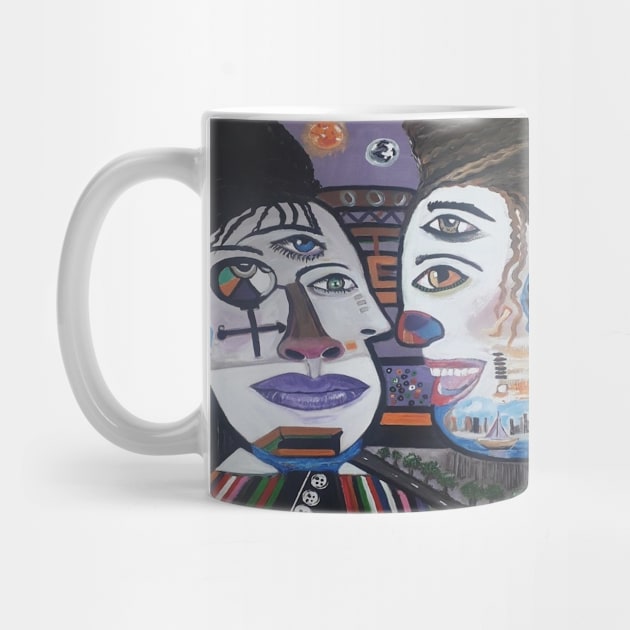 The Amused Clowns Mugs, Hoodies, Notebooks. by DeniseMorgan